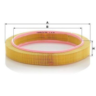 MANN-HUMMEL HAVA FİLTRESİ W124/W201 (A0030943804)
