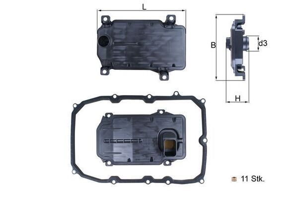 KNECHT ŞANZIMAN FİLTRESİ Q7 TOUAREG (0C8325435)
