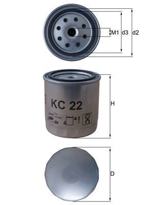 KNECHT YAKIT FİLRESİ (A0010920401)