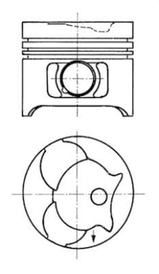 KOLBENSCHMIDT PİSTON 601 89,70MM (A6010301917)