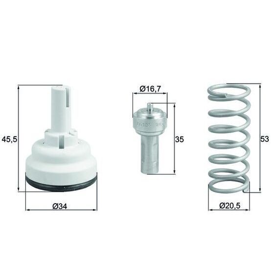 BEHR THERMO TERMOSTAT (03C121110F)