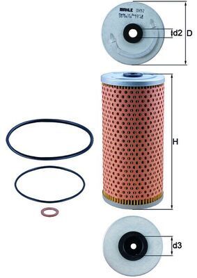 KNECHT YAĞ FİLTRESİ (A0011849425)