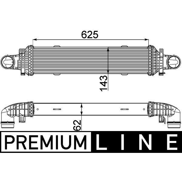 BEHR İNTERKOL RADYATÖRÜ W205/W212 (A2045000200)