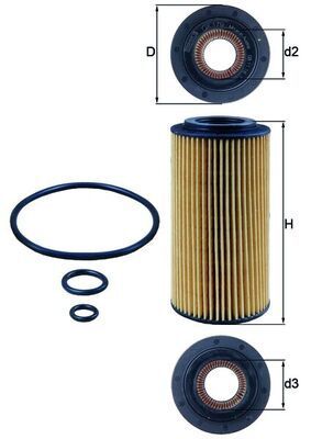 KNECHT YAG FİLTRESİ (A6131800009)