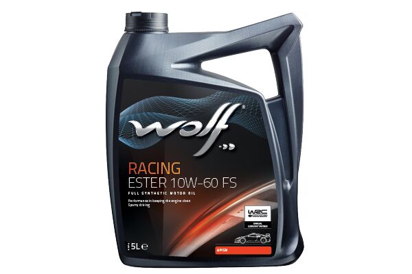 WOLF 10W-60 RACING ESTER MOTOR YAĞI (FORD - RALLY CARS/BMW - M-SERIES) 5L
