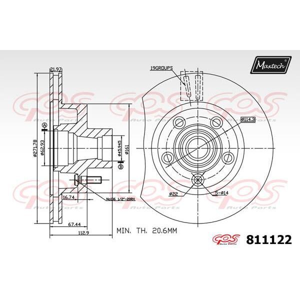 ELRING EMME MANİFOLD CONTASI M104 (A1041410980)