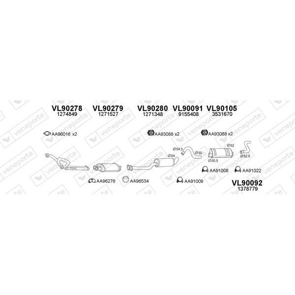 ELRING EMME MANİFOLD CONTASI M104 (A1041411080)
