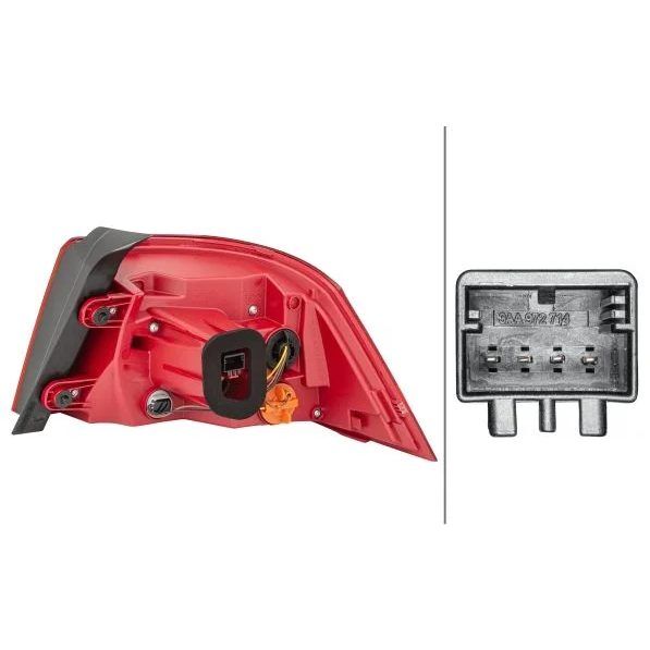 HELLA STOP PASSAT 10>LED DIŞ L (3AE945207B)