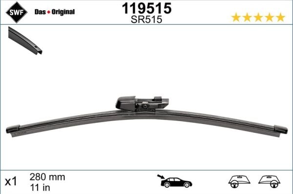 SWF SİLECEK (280 MM) PASSAT LEON ARKA (3C9955425)