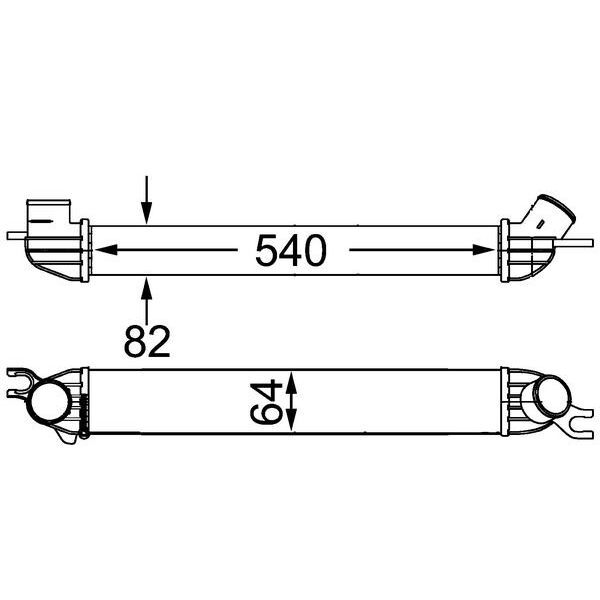 BEHR İNTERKOL RADYATÖRÜ R55/56/57/60/61 (17512751277)