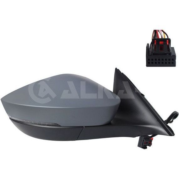 ALKAR AYNA KOMPLE SAĞ OTM. KATLANIR OCTAVIA 20> (5E4857508A)