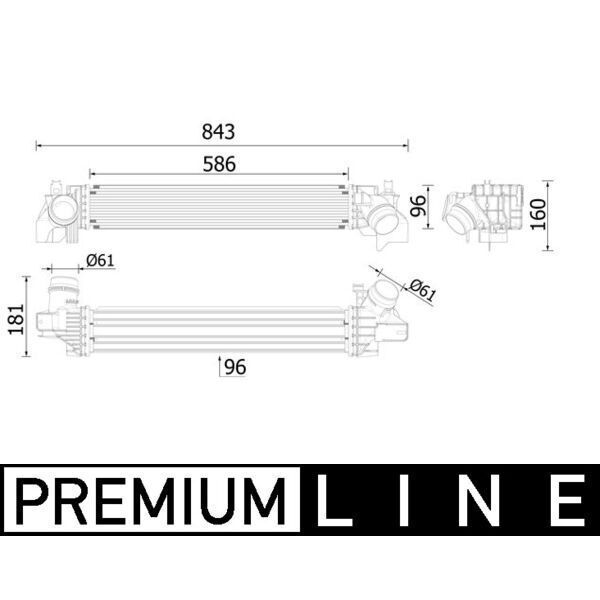 BEHR TURBO RADYATÖRÜ F45/F46/F48/F55/F56-B38 (17517617597)