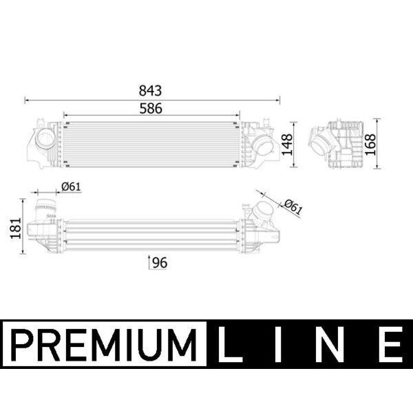 BEHR İNTERKOL RADYATÖRÜ F39/F40/F45/F46/F48/F55/F56/F60 (17517617598)