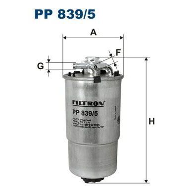 FILTRON YAKIT FİLTRESİ POLO 1,4TDI (6Q0127401B)