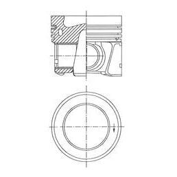 NURAL PİSTON T6 CRAFTER 16> CHXB/CXFA/CXGB/CXHA/DAWA/DASA 81.00MM (04L107065AF)