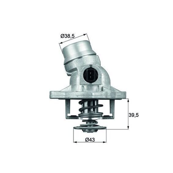 BEHR THERMO TERMOSTAT M62 / 4.4I / R.ROVER III / 4.4I (11531436386)