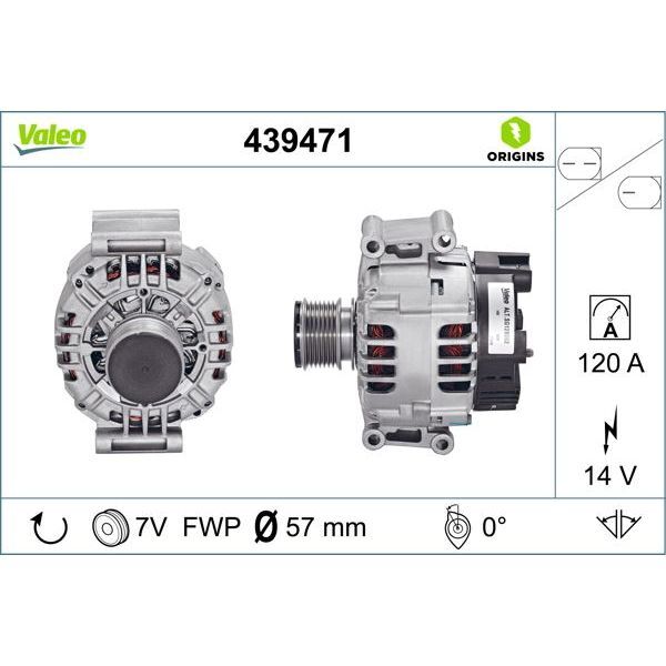 VALEO ŞARZ DİNAMOSU. M271. W171-203-209-211. (A2711540802)