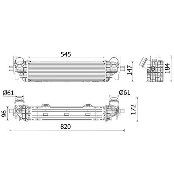 BEHR TURBO RADYATÖRÜ G30/G32/G11/G12 (17518576509)