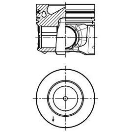 MAHLE PİSTON SEGMAN (0.50/83.50 MM) Q7/TOUAREG/A6 /CRCA/CDUC/CDUC/CGJC 3.0 TDI (059107065FD)