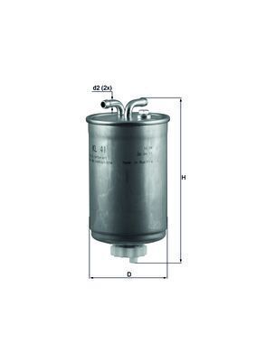 KNECHT YAKIT FİLTRESİ (191127401P)