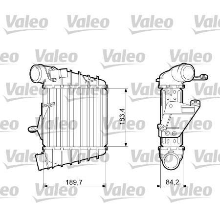 VALEO TURBO RADYATÖRÜ VW POLO/ SEAT IBIZA (6Q0145804A)