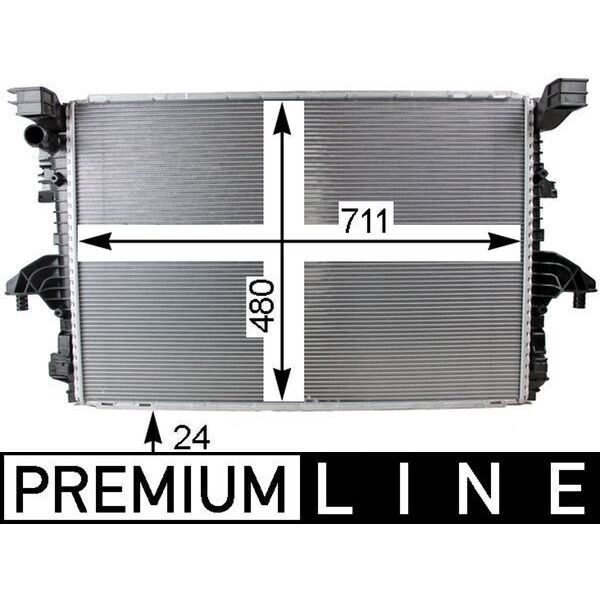 BEHR SU RADYATÖRÜ T6 16> (7E0121253F)