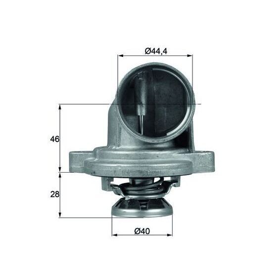 BEHR THERMO TERMOSTAT 80'C 601 VİTO 110 D (A6012030075)