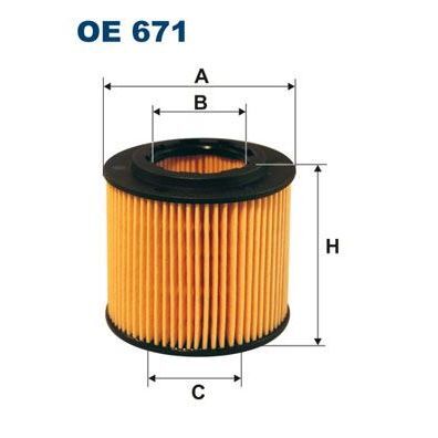 FILTRON YAĞ FİLTRESİ POLO 1,2 BME-CGPB (03D198819A)