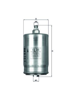 KNECHT BENZİN FİLTRESİ (A0024771301)