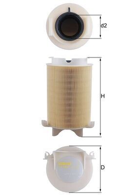 KNECHT HAVA FİLTRESİ GOLF 1,6 FSI (1F0129620)