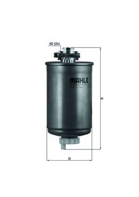 KNECHT YAKIT FİLTRESİ T4 CADDY (1H0127401C)