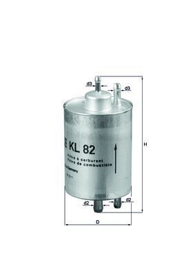 KNECHT BENZİN FİLTRESİ (A0024773001)