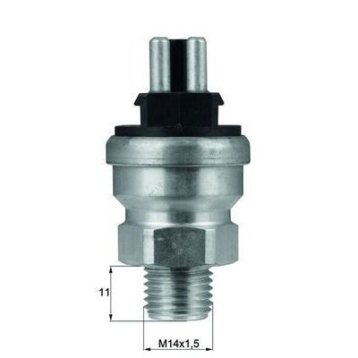 BEHR THERMO HARARET MÜŞÜRÜ 95-100'C (ÜÇLÜ SİYAH (A0065459124)