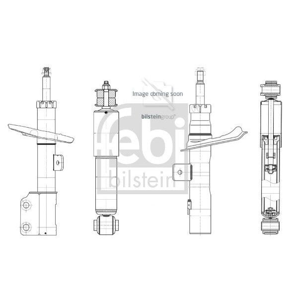 FEBI AMORTİSÖR ÖN A6/A7 (4G0413031AF)