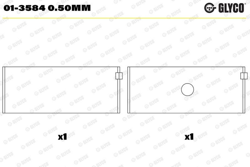 GLYCO KOL YATAK. M601-602-603. 0,50. TEK GÖZ. (A6030301760)