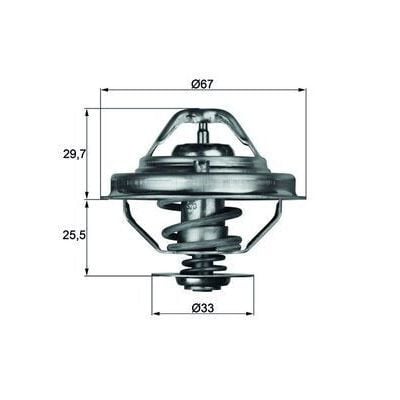 BEHR THERMO TERMOSTAT M41/M51 (11532246199)