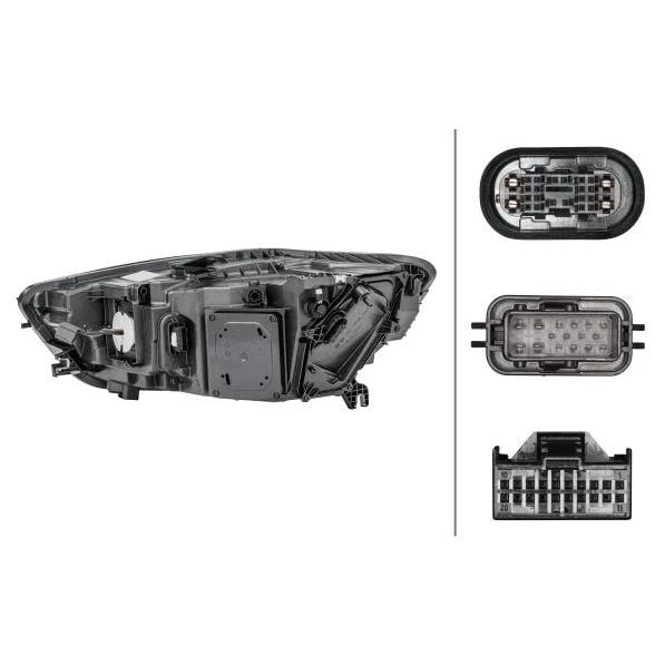 HELLA FAR KOMPLE R A6 FULL LED VİRAJ IŞIK 11> (4G0941774C)