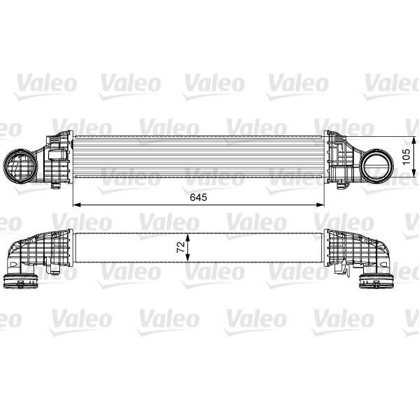 VALEO TURBO RADYATÖRÜ W211 (A2115002602)