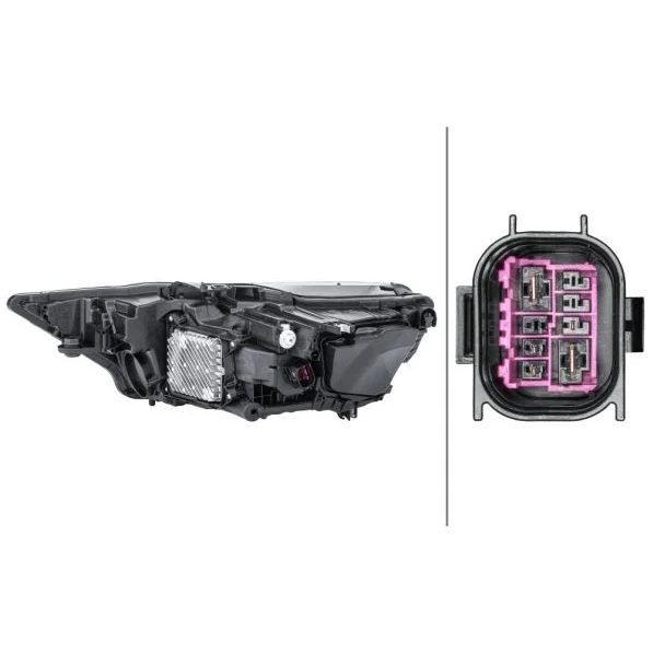 HELLA KOMPLE FAR SAĞ LED A6/MATRIS 18> (4K0941040)