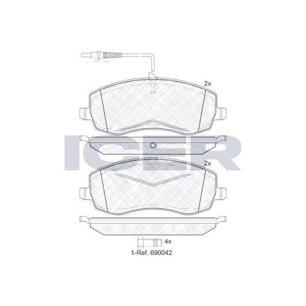 FEBI KRANK MİLİ KONUM SENSÖRÜ W270 (A2709050600)