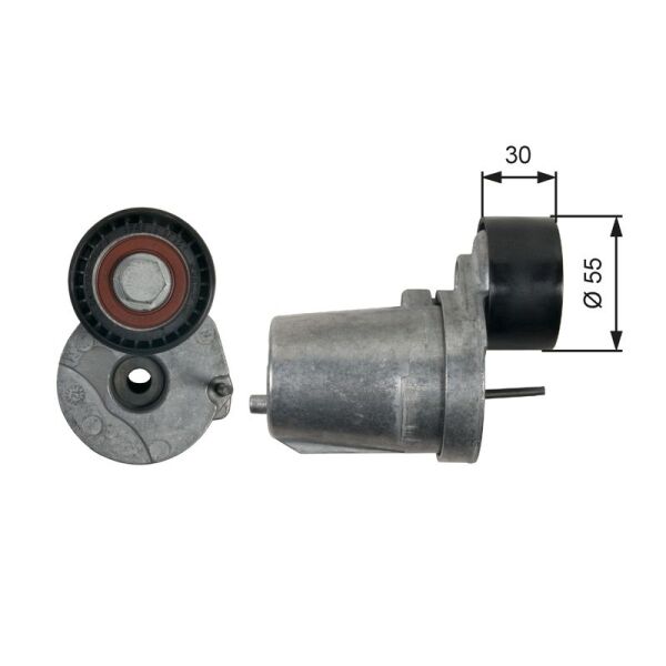 GATES GERGİ KÜTÜĞÜ M47/N47/N57 (11287800334)
