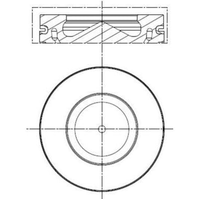 MAHLE PİSTON SEGMAN N47N 84,50 MM (0,50 E90LCI/F10/F20/F30 - 184 BEYGİRLİK (11257810755)