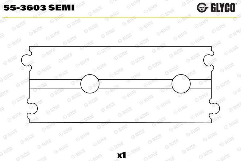 GLYCO PİSTON KOL BURCU 102/103/111 KÜÇÜK (A1110380250)