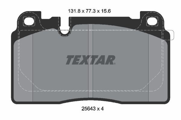TEXTAR ÖN BALATA A6/A7/Q5 13> 1LC (8R0698151B)