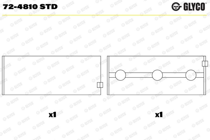 GLYCO YATAK 642 ANA STD (A642033260154)