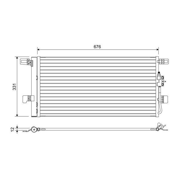 VALEO KLİMA RADYATÖRÜ Q5 17> (80A816411N)