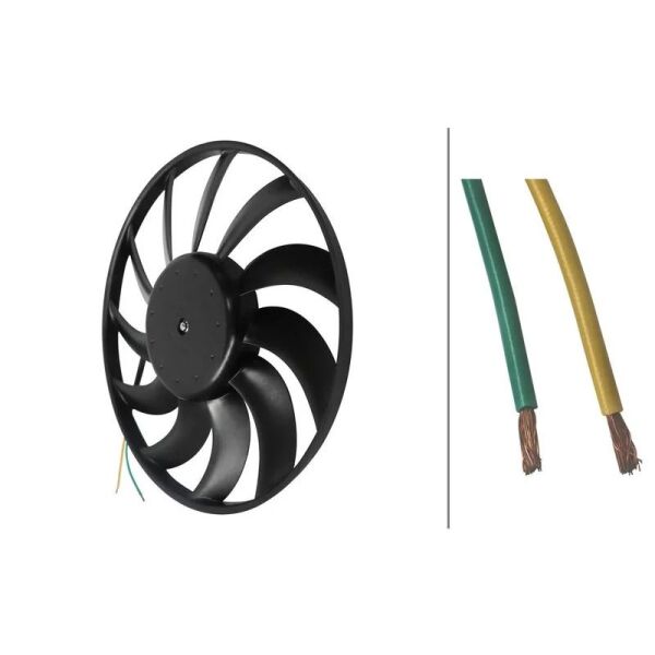 NRF FAN MOTORU A6 05> 383MM BÜYÜK (4F0959455)