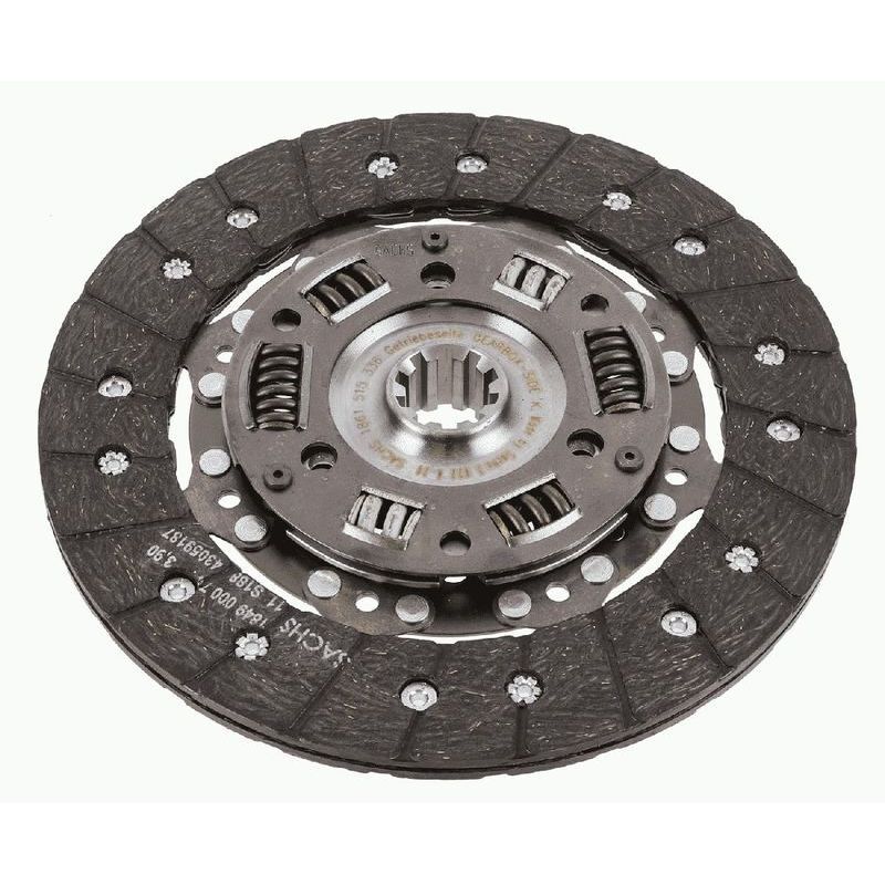 SACHS DEBRİYAJ BALATASI. W115-116-123. 6 SİLİNDİR. KALIN FREZE. 228 ÇAP.