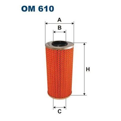 FILTRON YAĞ FİLTRESİ 604/SPR/VITO/MAN TGL (A6061800009)