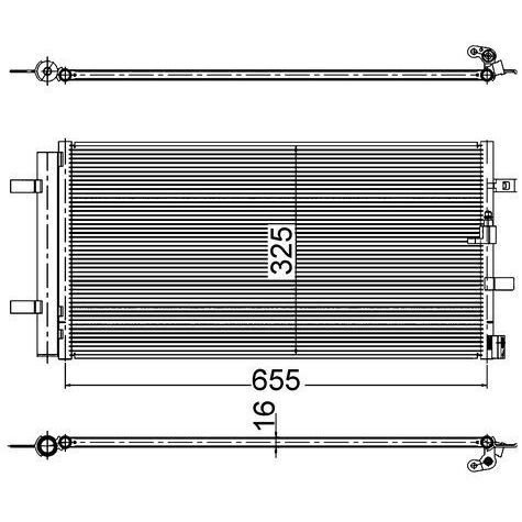 BEHR KLİMA RADYATÖRÜ A6 11> (4G0260403B)